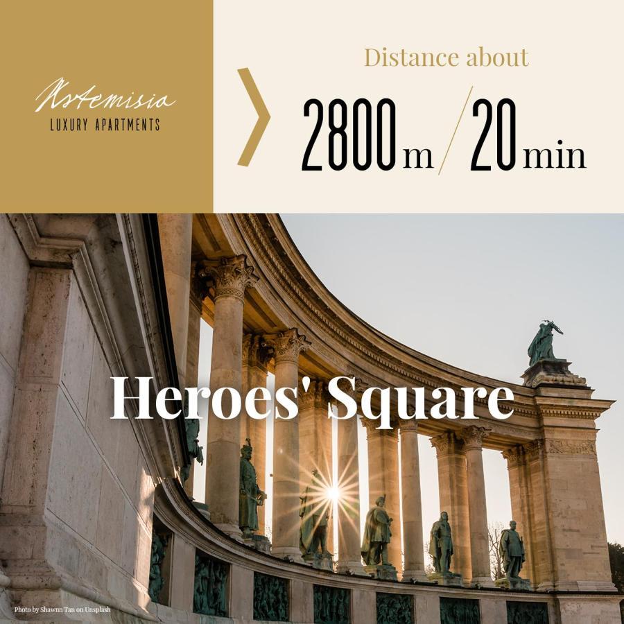 Artemisia Luxury Apartments Jardin ブダペスト エクステリア 写真