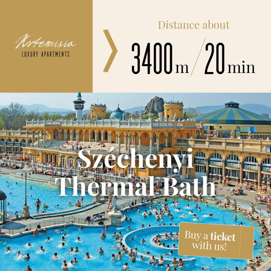 Artemisia Luxury Apartments Jardin ブダペスト エクステリア 写真